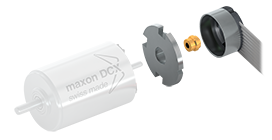 Encoder motor DC maxon