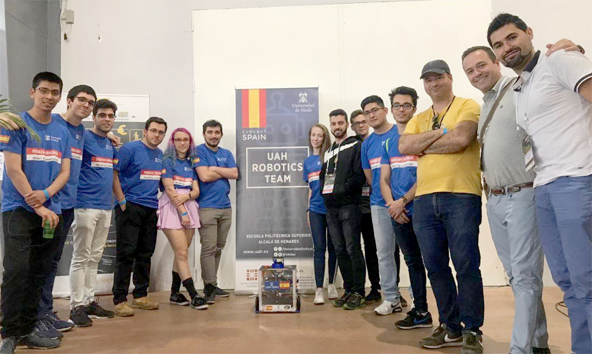 Eurobot 2019. maxon presente como principal colaborador