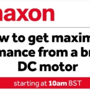 Webinare maxon UKmotor brushless